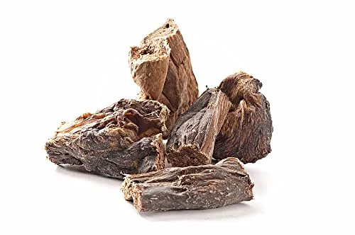 mascota vital - Rinder-Lunge 250g - 100% Rind, schonend getrocknet - Kauartikel für Hunde - höchste Qualität (Rinder-Lunge 250g)