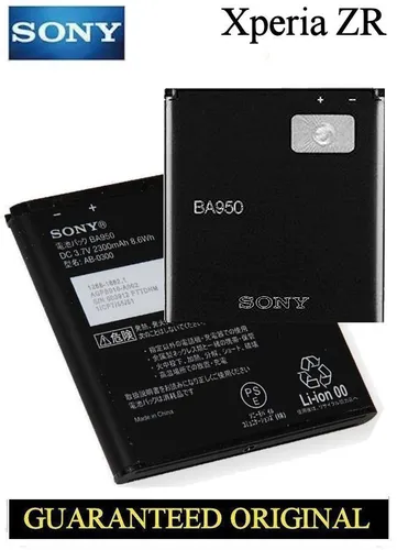 ORIGINAL ERSATZ AKKU SONY XPERIA ZR C5502 C5503 BA950 BATTERIE - Hochwertiger Ersatzakku mit 2300mAh für Sony Xperia ZR. Ideal für zuverlässige Leistung und lange Nutzung, perfekt für den täglichen Einsatz.