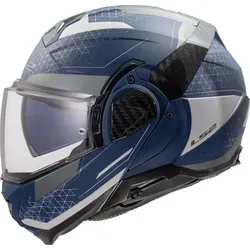 LS2 FF910 Advant II Astral, Modularhelm - Schwarz/Neon-Gelb - XXS
