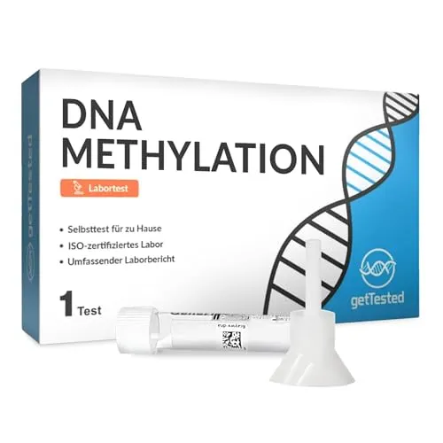 GetTested DNA-Gehirngesundheitstest, Labortest für zuhause. Analyse von 288 Genen zu mentaler Gesundheit, Stimmung, Gedächtnis und Stress per DNA-Speicheltestkit.