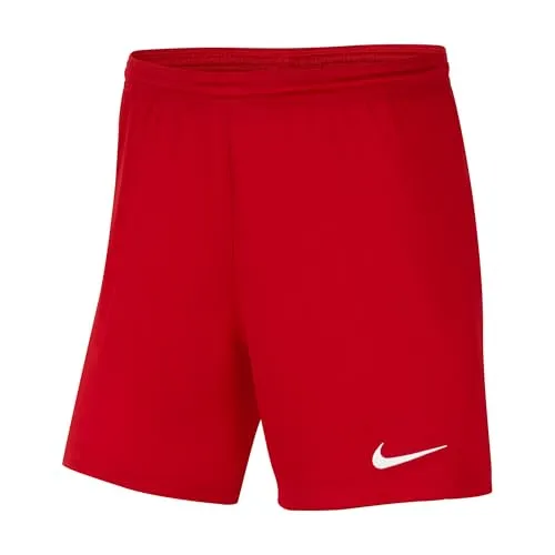 Nike Damen W Nk Df Park Iii Nb K Shorts, University Red/White, S EU