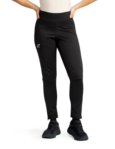 Sprint Winter Leggings Damen Black, Größe:S - Ideal für kaltes Wetter - Trainingsbekleidung für kalte Temperaturen mit gebürsteter Innenseite für Wärme und breitem, stützenden Bund für perfekten Halt. Reflektierende Details sorgen für Sichtbarkeit im Dunkeln.