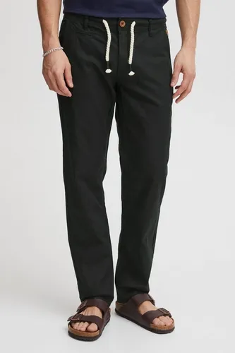 Blend Leinenhose BHLanias – Schwarz mit Kordel - Bequeme Leinen-Chinohose in Schwarz mit Kordel im Bund, ideal für lässige Outfits. Hergestellt aus 55% Leinen und 45% Baumwolle, pflegeleicht und komfortabel.