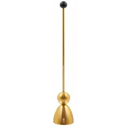 Clack Eieröffner Golden Edition, Matt Gold - Eierbecher mit hochwertiger Edelstahl-Fertigung für müheloses Eierköpfen. Ideal für alle Eiergrößen und das perfekte Geschenk für humorvolle Frühstücksfreunde!