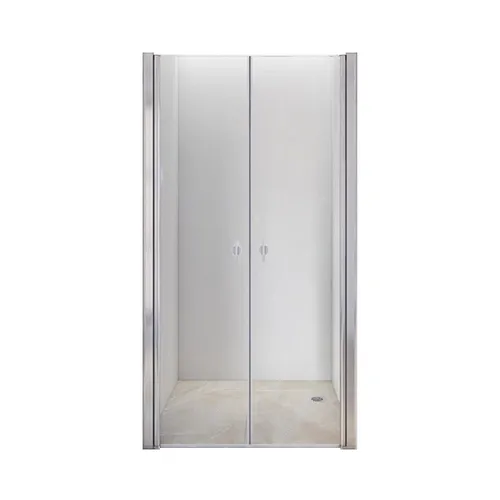 HOME DELUXE Duschabtrennung LAVEA - Klarglas 70 x 195 cm, pflegeleichte Nanobeschichtung und komfortabler Soft-Close Mechanismus