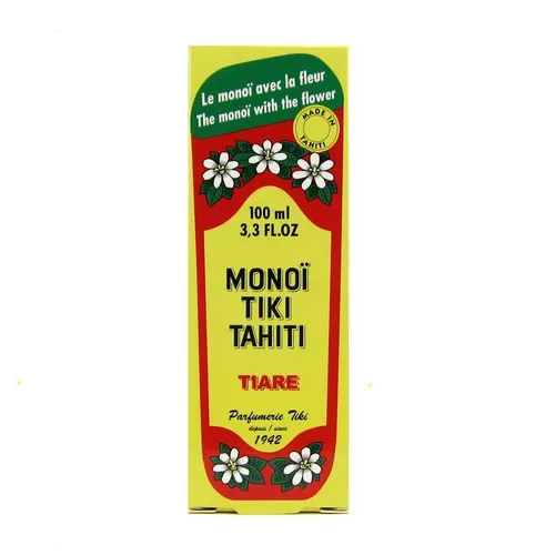 Monoi Tiki Tahiti Tiare Körperöl Massageöl 100 ml Glasflasche