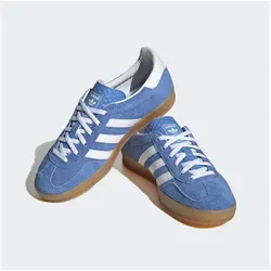 ADIDAS Damen Gazelle Indoor W Sneaker - Blue Fusion, 37 1/3 EU - Damen-Sneaker mit normaler Passform und stylischem Schnürsenkel-Design, ideal für Freizeit und Sport.