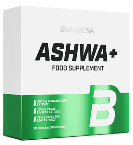 BioTech USA Ashwa+ 30Caps