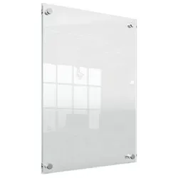 Nobo A3 Posterrahmen aus Acryl - Rahmenlos, transparentes Design für Hoch- und Querformat, ideal für Werbung und Dokumente