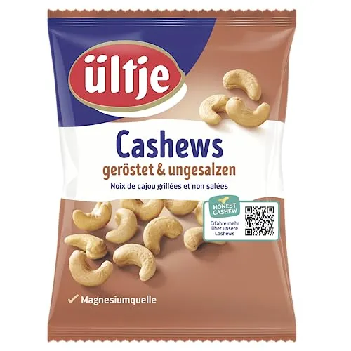 ültje Cashews, geröstet, ohne Salz 150g