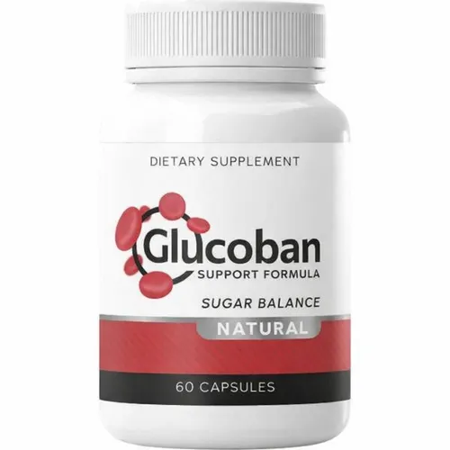 Glucoban Nahrungsergänzungsmittel - Praktisches Nahrungsergänzungsmittel in Kapselform, ideal für die tägliche Routine. Enthält ausgewählte Vitamine und Mineralstoffe, hergestellt unter strengen Qualitätsstandards für Erwachsene.
