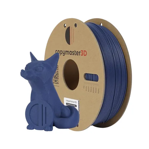 Copymaster3D Turbo PLA Carbon Filament for 3D printer, 1.75 mm, blue (Carbon, 1.75 mm, Blau) (CM-TPLC-001-1-175)