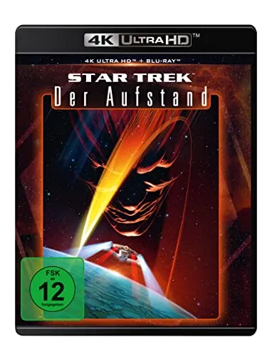 Star Trek IX: Der Aufstand [4K Ultra HD] + [Blu-ray] - Sci-Fi Film, atemberaubende 4K Ultra HD-Qualität für ein unvergleichliches Seherlebnis, freigegeben ab 12 Jahren.