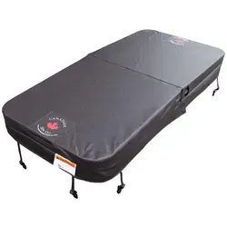 Canadian Spa Company Whirlpoolabdeckung, Braun, 100x213 cm, Premium Isolierung - Hochwertige Isolierabdeckung für Canadian Spa Whirlpools. Mit Wärmedichtung und robustem Aluminium-Mittelsteg, sorgt sie für optimale Isolation und Langlebigkeit. Ideal für Pools und Wasserspaß!