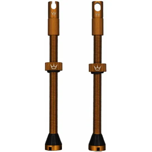 Peaty's Chris King Edition MK2 Tubeless Ventil 2er-Set SV 80 mm - Fahrradschläuche mit erstklassiger Dichtwirkung, ideal für Tubeless-Reifen und verbesserten Pannenschutz.