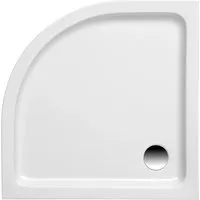 Ottofond Duschwanne Kraton Viertelkreis 80 cm x 80 cm Weiß