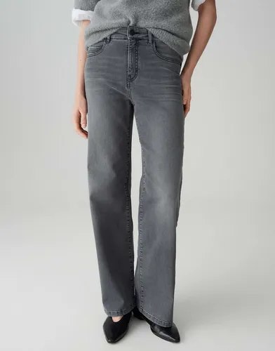 OPUS PANTS Damen Wide | Melly MODERN Wide Leg Jeans mit Powerstretch - Jeans mit geradem Beinverlauf und weichem Griff, aus hochwertigem BCI Cotton für optimalen Tragekomfort und Langlebigkeit.
