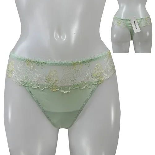 Antinea Paris Damen Slip Tanga Seduction Complice Mintgrün Gr. 36 / XS NEU