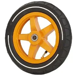 BERG Buddy Antriebs-Rad orange slick pro 12.5 x 2.25-8 - Zubehör für Kinderfahrzeuge, hochwertiges Antriebs-Rad für optimalen Grip und Fahrspaß auf glattem Untergrund.