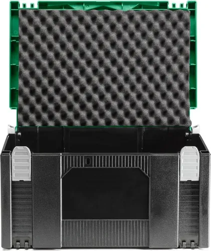HIKOKI Systemkoffer HSC 3 - Robuster Werkzeugkoffer - Kunststoff Werkzeugkiste, ideal für die sichere Aufbewahrung und den Transport von Werkzeugen und Zubehör.