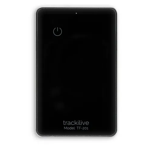 trackilive Cardfinder TF-201 GPS-Ortungsgerät - GPS-Geräte, wasserdicht und ideal für die Ortung von Brieftaschen und Handys über das Apple Find My Netzwerk.
