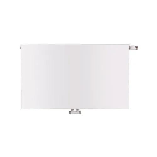 HM Mittelanschlussheizkörper THEMA M Plan Typ 21 900x600 mm - Moderner Heizkörper mit CENTARA-Technologie für effiziente Wärmeverteilung. Glatte Planplatte und abnehmbare Abdeckung erleichtern die Reinigung. Ideal für jeden Raum und bietet ein elegantes Design.