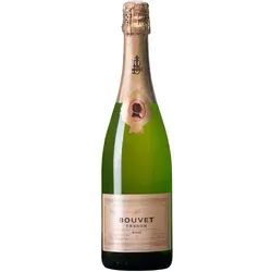 Bouvet Trésor Rosé Saumur Brut AOP - Eleganter Schaumwein aus Saumur AOP, gereift in Eichenholzfässern. Feinperlig mit Aromen von Blumen und Beerenfrüchten, ideal für besondere Anlässe.