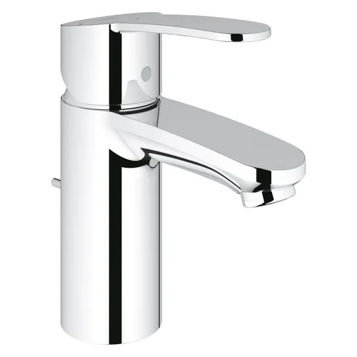 GROHE Eurostyle Cosmopolitan Waschtischarmatur - Moderne Badarmatur mit doppelter Wandung zur Verhinderung von Verbrühungen, hochglänzender Chromoberfläche für langanhaltenden Glanz - ideal für stilvolle Waschräume.