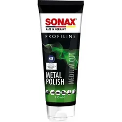 Sonax Chrompolitur PROFILINE MetalPolish 02041410 - Hochwertige Chrompolitur für strahlenden Glanz, ideal zur Pflege und zum Schutz von Metalloberflächen. Für den professionellen Einsatz geeignet.