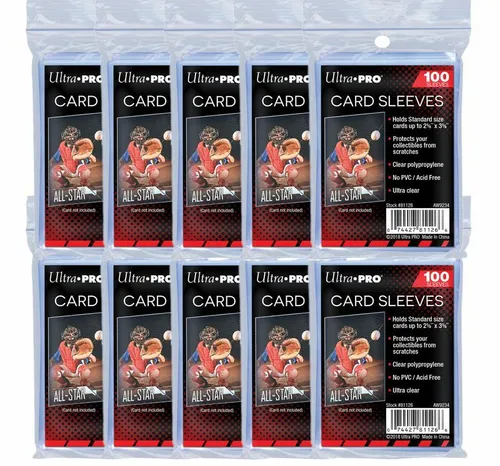 Ultra Pro - 1000 Soft Sleeves - Hüllen für Sammelkarten TCG Hüllen