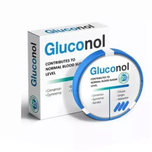 Gluconol Kapseln für Frauen und Männer - Das Original - Nahrungsergänzungsmittel zur Unterstützung des allgemeinen Wohlbefindens mit natürlichen Inhaltsstoffen wie Gymnema Sylvestre und Zimt. Ideal für Erwachsene, hilft bei der Blutdruckregulation.