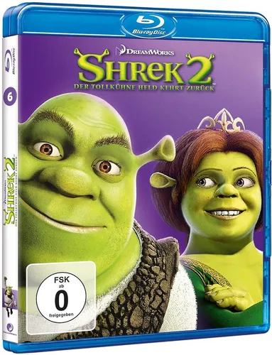 Blu-ray SHREK 2 - Der tollkühne Held kehrt zurück # DreamWorks # TOP! ++NEU