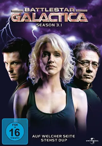 Battlestar Galactica - Season 3.1 DVD Box - Drama und Sci-Fi in einer packenden TV-Serie, inklusive 3 DVDs für unvergessliche Abenteuer im Weltraum.