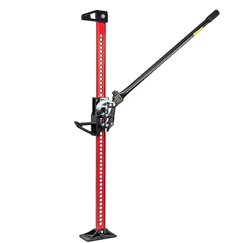 Farm Jack Wagenheber 3000kg - Offroad 115cm für PKW, ATV, SUV - Wagenheber & Unterstellböcke mit 3000kg Tragkraft, gehärtetem Stahl und einem langen Hebel für müheloses Anheben von Fahrzeugen. Ideal für Offroad-Abenteuer!