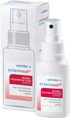 octenisept Wund-Desinfektion Spray mit Sprühpumpe Lösung 50 ml