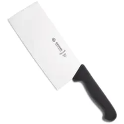 Giesser Hackmesser 6665, 19 cm – Chinesische Form - Küchenmesser mit 19 cm rostfreier Edelstahlklinge, ideal zum Schneiden und Hacken von Gemüse, Kräutern und Fleisch. Perfekt für die chinesische Küche und mit lebensmittelechtem Kunststoffgriff.