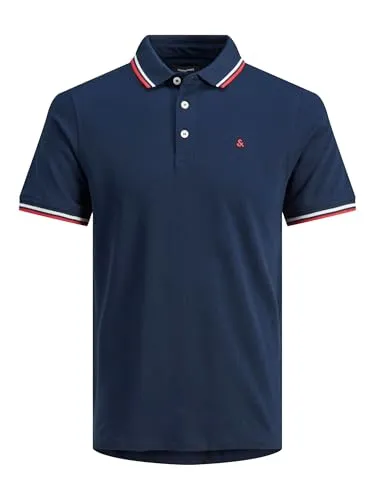 Modisches Herren Poloshirt "Paulus Polo" in Navy, Gr. XXXL - Herren-Shirts, atmungsaktives Piqué-Material, modischer Schnitt bis Größe 6XL, ideal für den Alltag