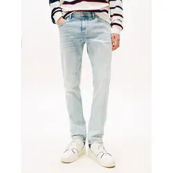 Tommy Jeans Herren Jeans Hose Scanton Slim Fit, Blau (Denim Ultra Light) - Jeans im Slim Fit Design, ideal für Büro und Alltag. Hoher Tragekomfort dank weichem Material und Stretchanteil, perfekt für jede Bewegung.