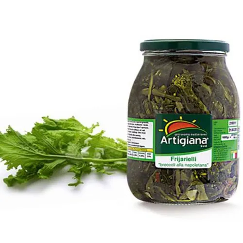 Broccoletti Napoletana Frijarielli 280 g Karton 9 Stück Artigiana SUD