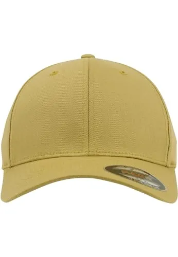 Flexfit Unisex Cap Wooly Combed, Unisex Baseballkappe, XXL, Curry