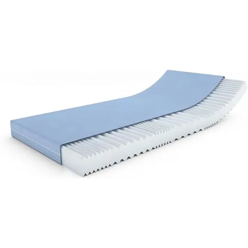 MSS e.K. VitalFoam Wellness Matratze 90 x 200 cm - 7-Zonen Kaltschaummatratze für optimale Entlastung von Wirbelsäule und Gelenken, schadstoffgeprüft und made in Germany.