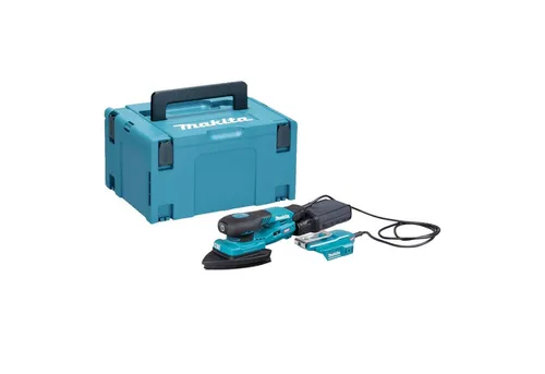 Makita Exzenterschleifer BO 006 CGZ01 - Akku Deltaschleifer für präzises Arbeiten, 40V max. mit innovativem Auto-Start Wireless System für effektive Staubabsaugung und bürstenlosem Motor für hohe Langlebigkeit.