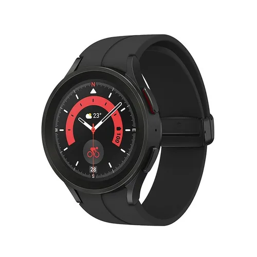Samsung GALAXY WATCH 5 PRO LTE 1,4" Schwarz - Smartwatch mit 16 GB Speicher, ideal für Fitness-Tracking und Benachrichtigungen direkt am Handgelenk.