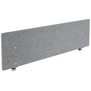 Akustik-Trennwand 180x50cm grau - Sonstige Elektroinstallationsartikel, schallabsorbierend und ideal für ein ruhiges Arbeitsumfeld, einfach zu montieren und schwer entflammbar gemäß DIN 4102 (B1)