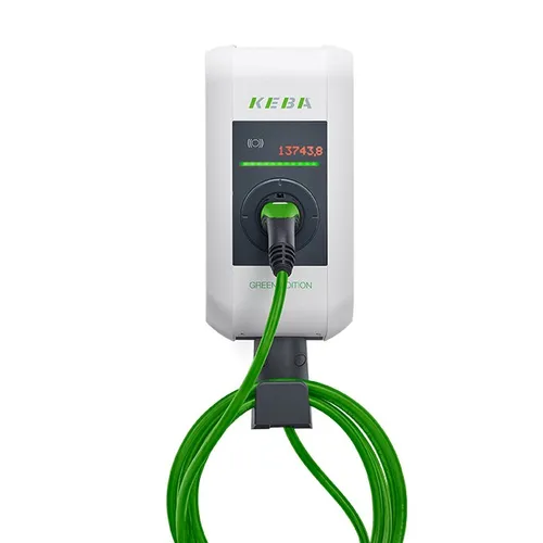 Keba Wallbox P30 x-series Green Edition 22 kW - Wallbox für Elektroautos mit 22 kW Ladeleistung, RFID & MID-Zähler. Ideal für den Außenbereich, spritzwassergeschützt (IP54) und CO2-neutral in der Green Edition.