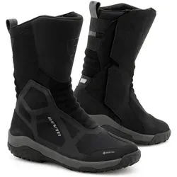 Revit Everest GTX Stiefel - Wasserdichte Gore-Tex Motorradstiefel - Schwarz - 40 EU - Motorradstiefel mit GORE-TEX Membran für absolute Wasserdichtigkeit und Atmungsaktivität. Ideal für Abenteuer bei jedem Wetter, kombiniert Komfort und Sicherheit.