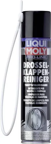 Liqui Moly Pro-Line Drosselklappenreiniger 5111 400ml - Autoreinigung & Pflege – Effektiver Reiniger für Ansaug- und Drosselklappen, der Ablagerungen löst und Kraftstoffverbrauch senkt, ideal für benzinbetriebene Motoren.