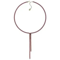 KONPLOTT Kette mit Anhänger Konplott Halskette Y Unchained kupfer Antik Messing