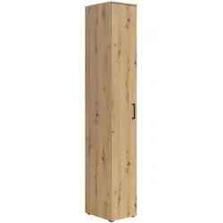 Drehtürenschrank - Artisan Eiche - Breite 30 cm - Bürostühle: Eleganter Drehtürenschrank in Artisan Eiche Nachbildung, ideal für platzsparende Aufbewahrung und ein Topseller mit Speditionslieferung bis in die Wohnung.
