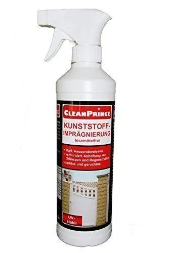 Kunststoff-Imprägnierspray 500 ml - Imprägnier- & Pflegeprodukte für Camping & Outdoorgeräte, stark wasserabweisend und UV-stabil, reduziert Anhaftung von Grünspan und Regenstreifen.